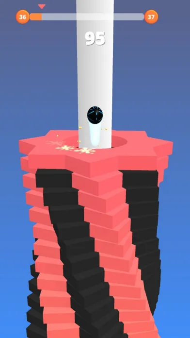Helix Stack Ball: Drop Ball 3D 스크린샷