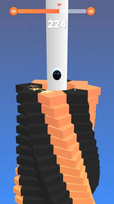 Helix Stack Ball: Drop Ball 3D 스크린샷