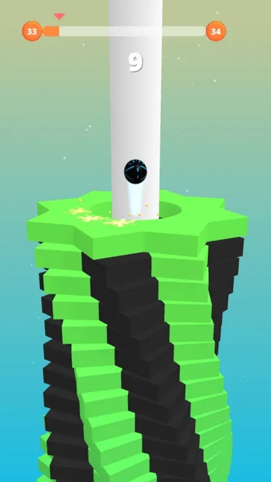 Helix Stack Ball: Drop Ball 3D 스크린샷