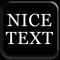 NiceText