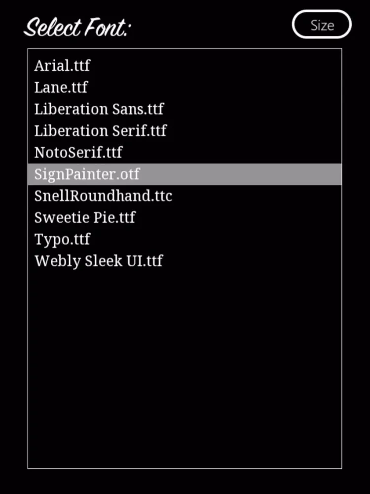 NiceText iPad  Ekran Görüntüleri