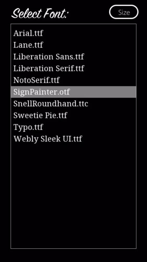 NiceText Ekran Görüntüleri