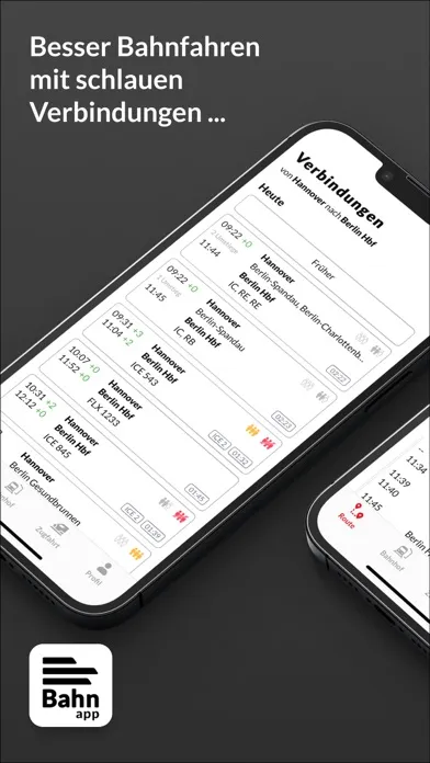 Bahn: Fahrplan & Live Tracking سکرین شاٹس