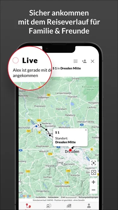 Bahn: Fahrplan & Live Tracking سکرین شاٹس