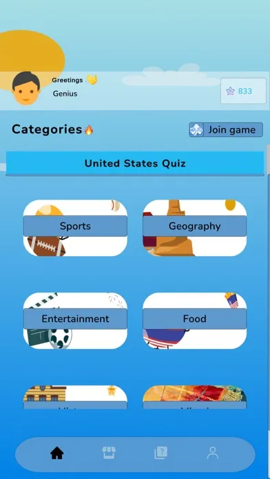 Screenshot di United States Trivia Test Quiz