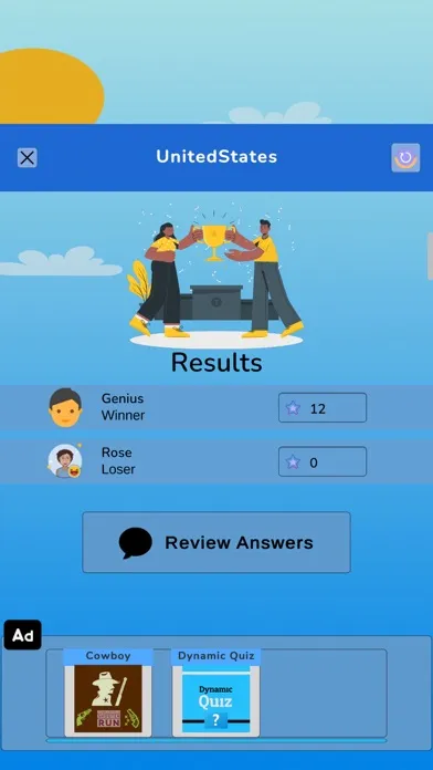 Screenshot di United States Trivia Test Quiz