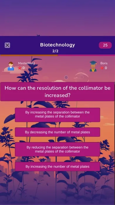 Biotechnology Test Quiz Screenshots