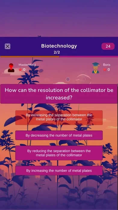 Biotechnology Test Quiz Screenshots