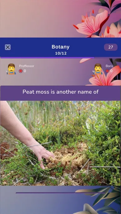 Botany test Quiz Screenshots