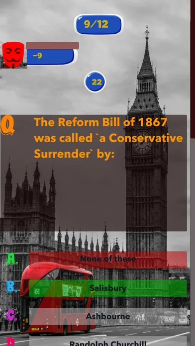 England Knowledge Test Screenshots