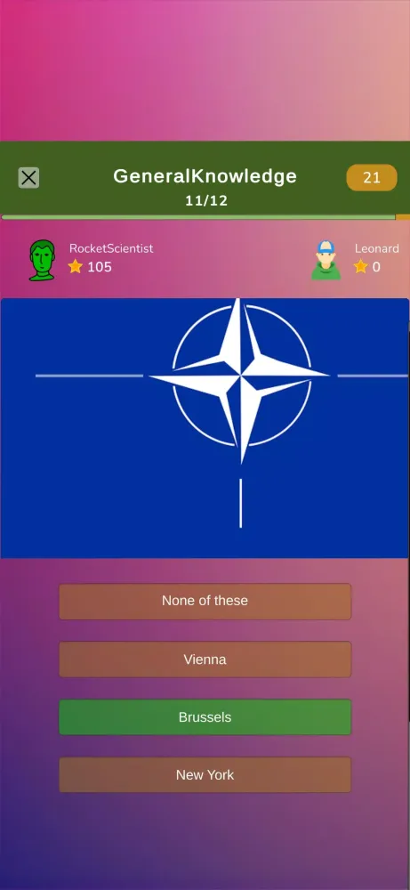General Knowledge Screenshots