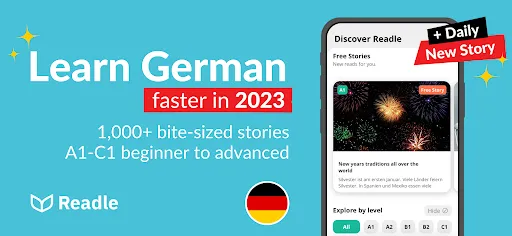 Learn German: The Daily Readle應用截圖