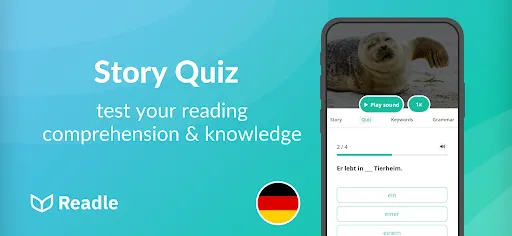 Learn German: The Daily Readle應用截圖
