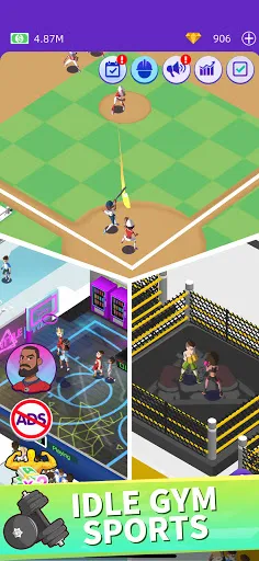 Capturas de pantalla de Idle GYM Sports
