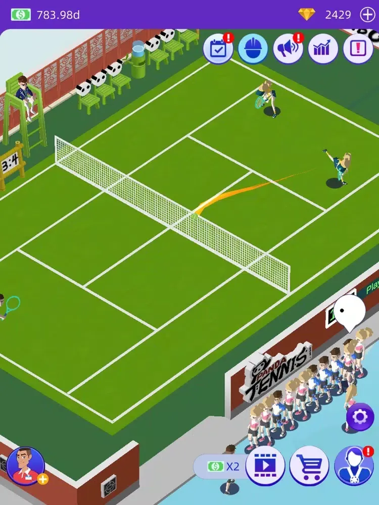 Idle GYM Sports iPad  Screenshots