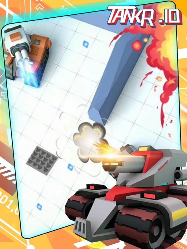 تصاویر Tankr.io-Tank Realtime Battle iPad 