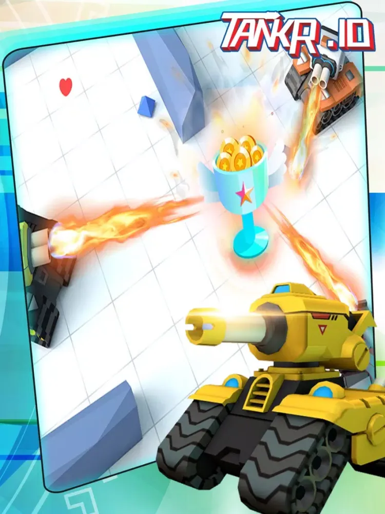 تصاویر Tankr.io-Tank Realtime Battle iPad 