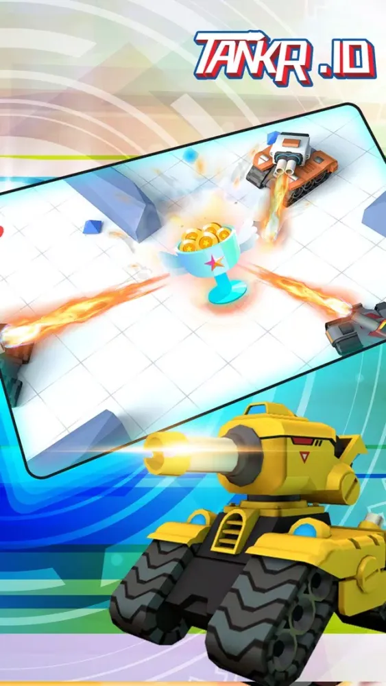 تصاویر Tankr.io-Tank Realtime Battle