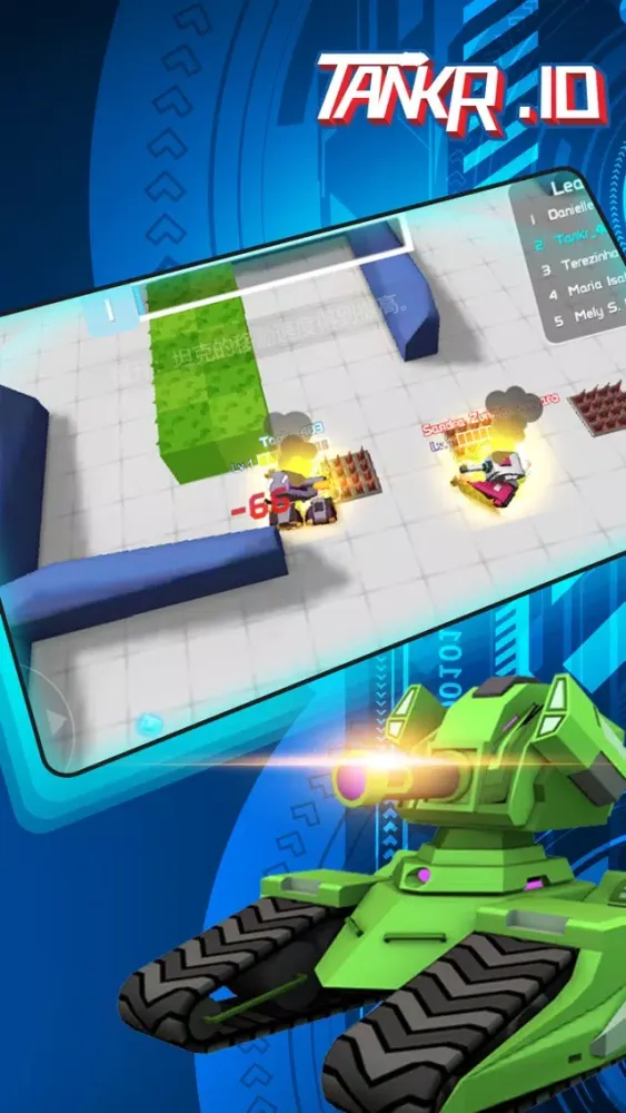 تصاویر Tankr.io-Tank Realtime Battle