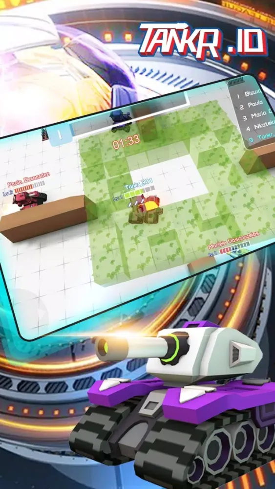 تصاویر Tankr.io-Tank Realtime Battle