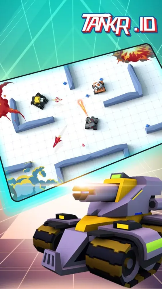 تصاویر Tankr.io-Tank Realtime Battle
