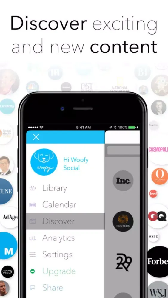 Woofy Social Media Scheduler Ekran Görüntüleri