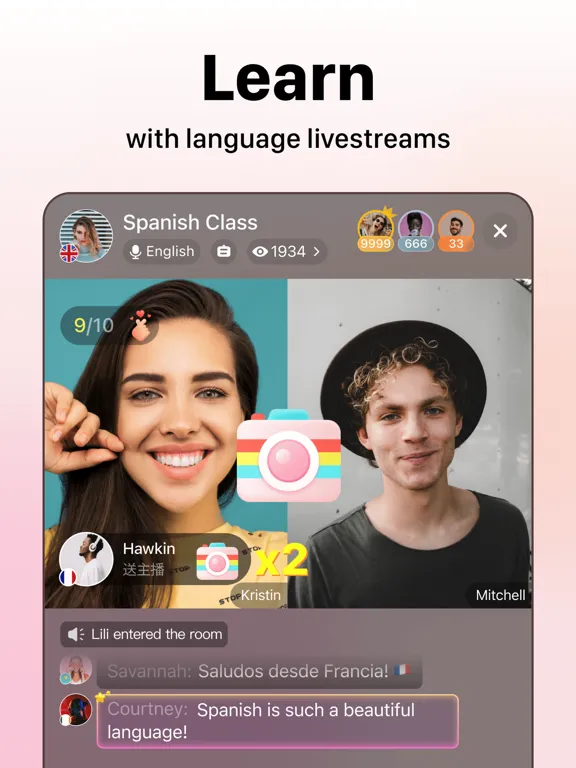 Screenshot di HelloTalk - Language Learning iPad 