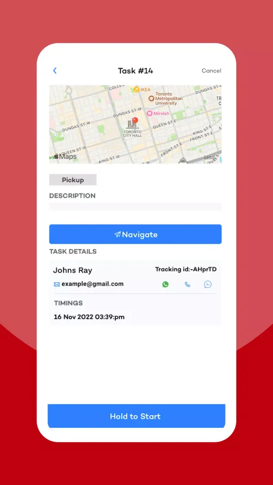 Capturas de pantalla de Hello Valet Driver