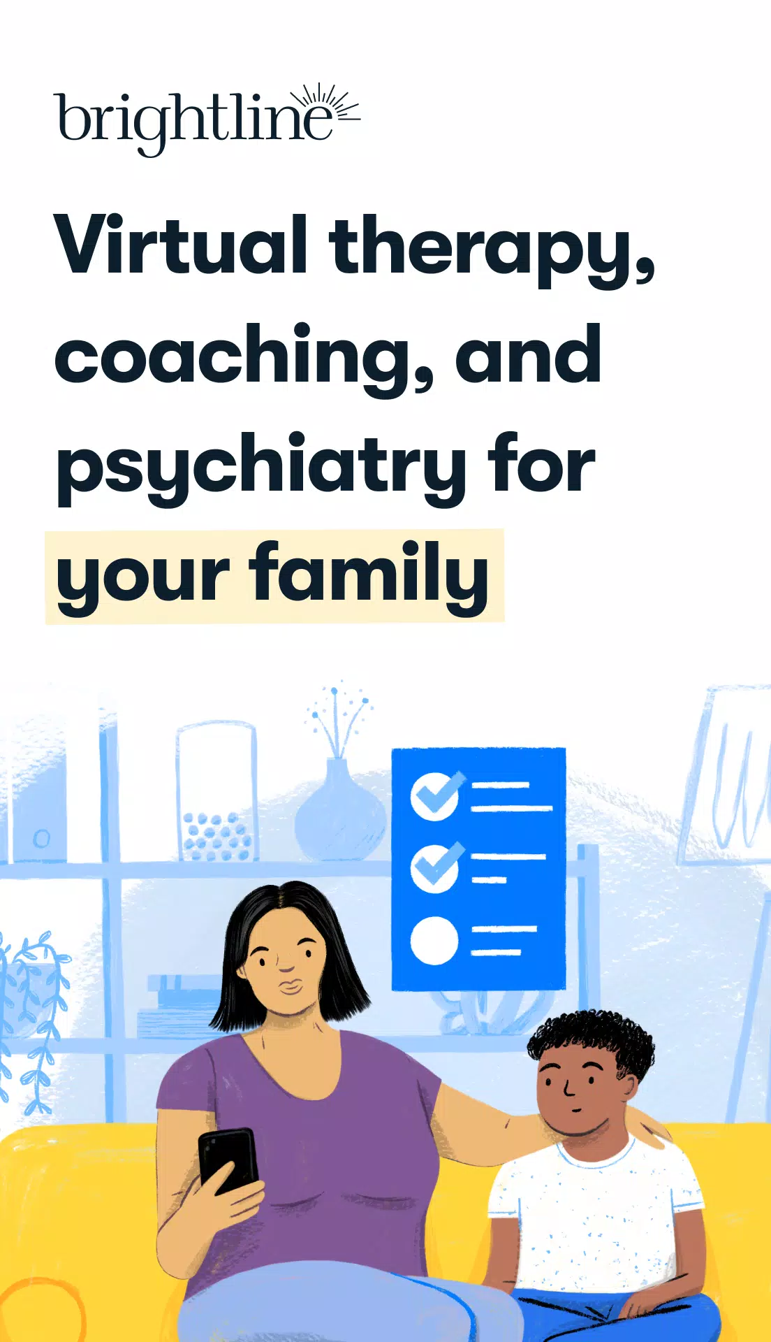 Brightline: Mental Health Screenshots