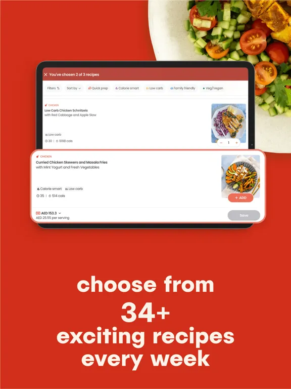 تصاویر Hello Chef: Meal Kit & Recipes iPad 