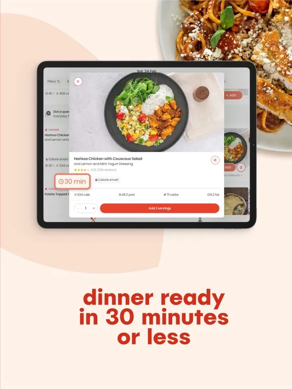 تصاویر Hello Chef: Meal Kit & Recipes iPad 