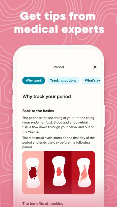 Clue Period & Cycle Tracker স্ক্রিনশট