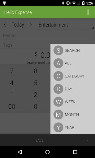 Capturas de pantalla de Hello Expense