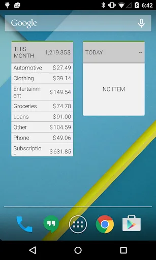 Capturas de pantalla de Hello Expense