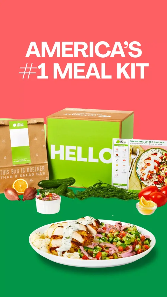 Скриншоты HelloFresh