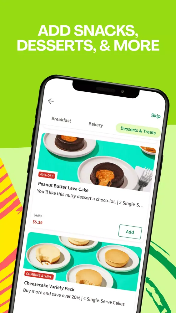 Скриншоты HelloFresh