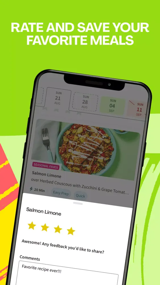 Скриншоты HelloFresh