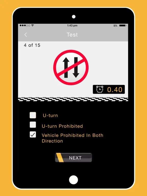 Driving License Test- Practice iPad Screenshots