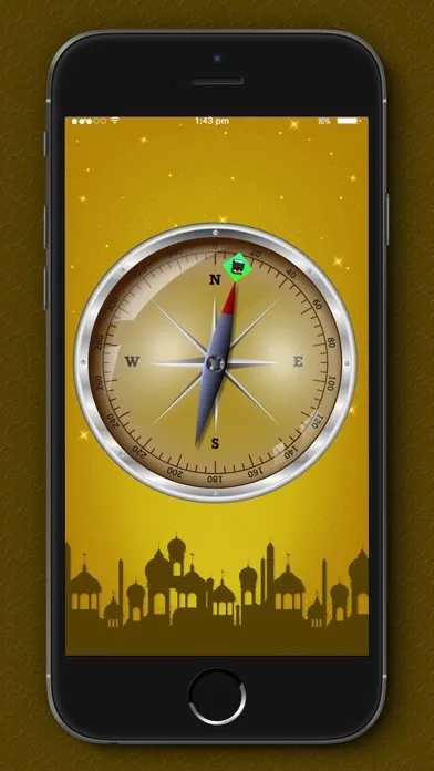 Qibla Direction - اتجاه الكعبة الصلاة Screenshots