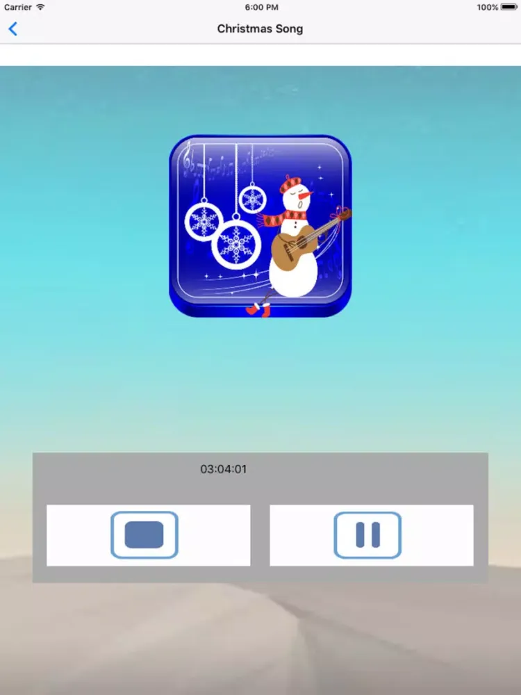 Tangkapan layar Christmas Songs - Christmas Carols iPad 