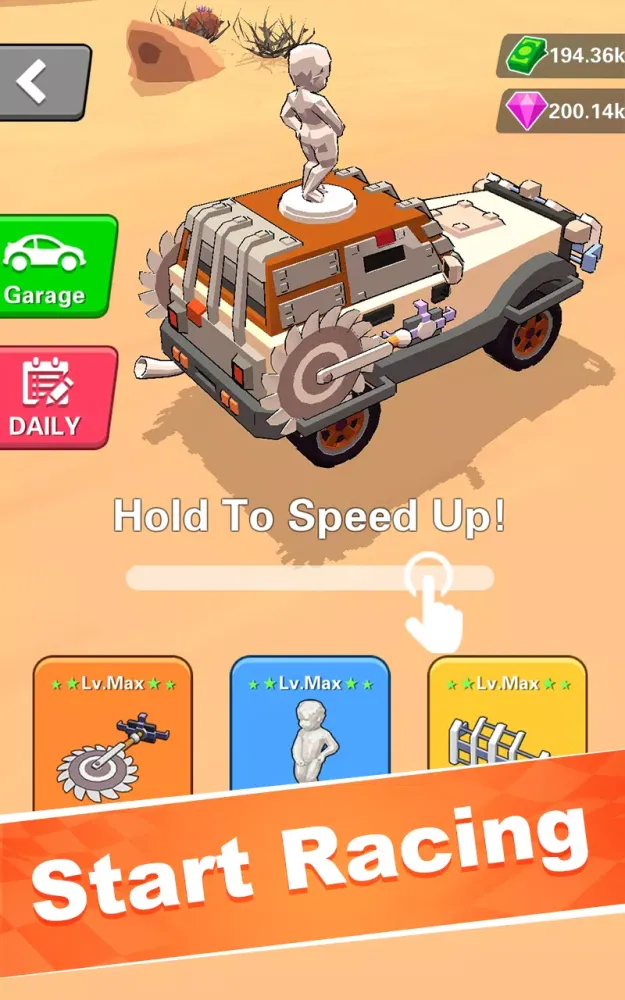 Capturas de tela do Car Rush: Fighting & Racing