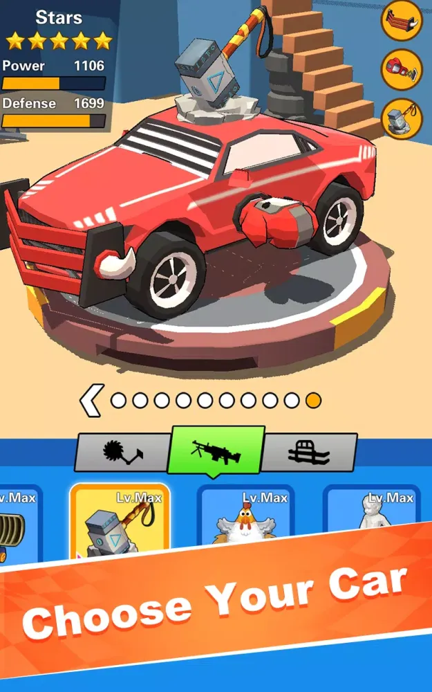 Capturas de tela do Car Rush: Fighting & Racing