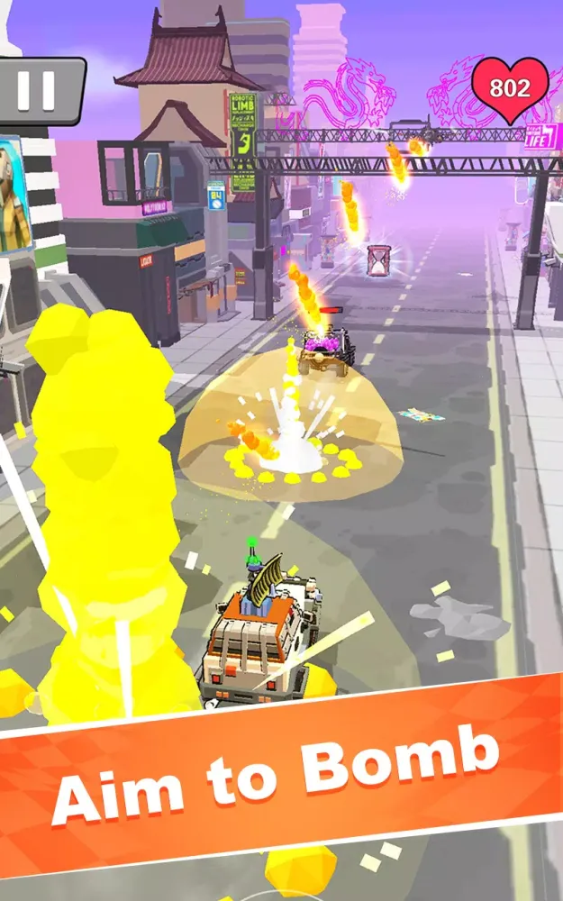 Capturas de tela do Car Rush: Fighting & Racing