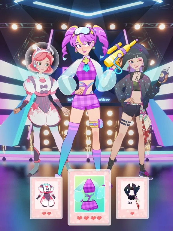 Capturas de tela do Fashion Princess Stylist iPad 