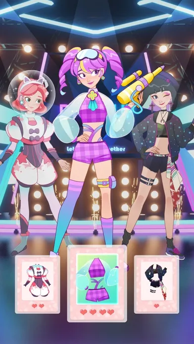 Capturas de tela do Fashion Princess Stylist