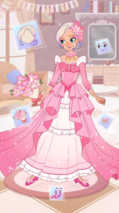 Capturas de tela do Fashion Princess Stylist