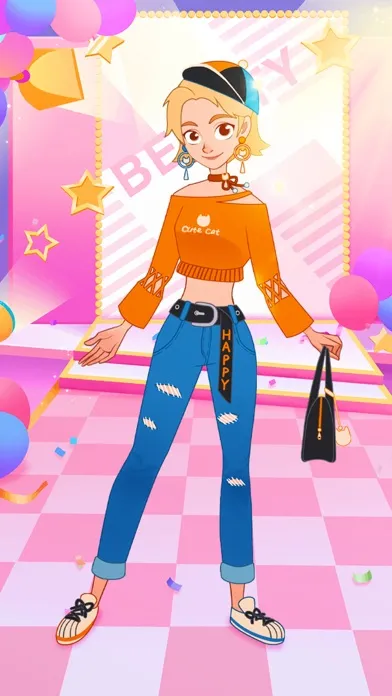 Capturas de tela do Fashion Princess Stylist