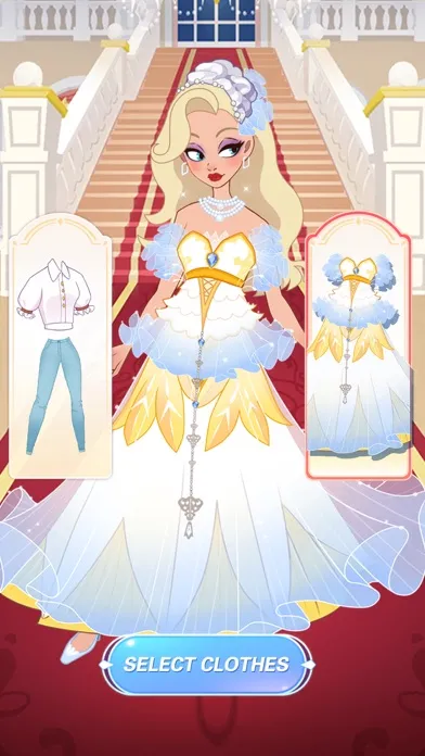 Capturas de tela do Fashion Princess Stylist