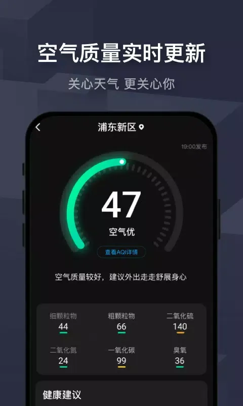 Capturas de tela do 遇见天气