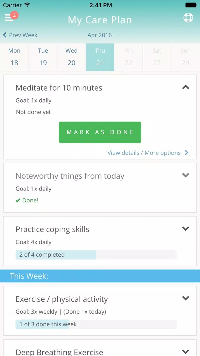 MyKip - therapy companion स्क्रीनशॉट